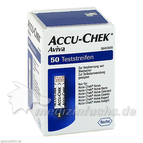 Accu-Chek Aviva Teststreifen Plasma II, 1X50 ST