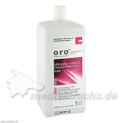 oro C20 Hände + Hautdesinfektion, 1000 ML