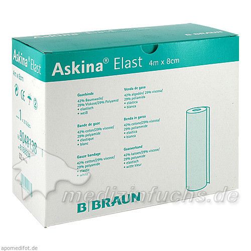 Askina elast lose 4mx8cm, 20 ST