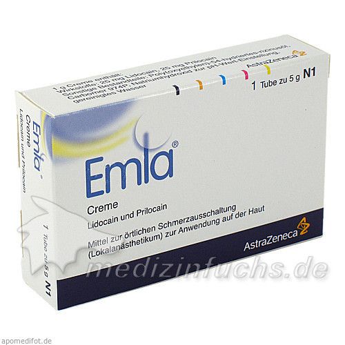 EMLA 2 Tegaderm Pflaster, 5 G