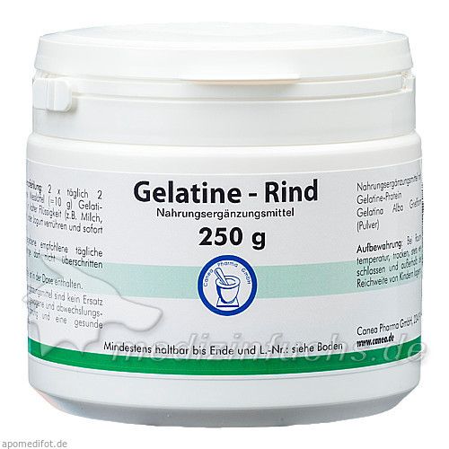 GELATINE RIND DOSE, 250 G