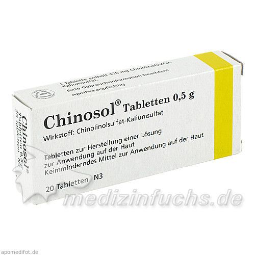 CHINOSOL 0.5g, 20 ST