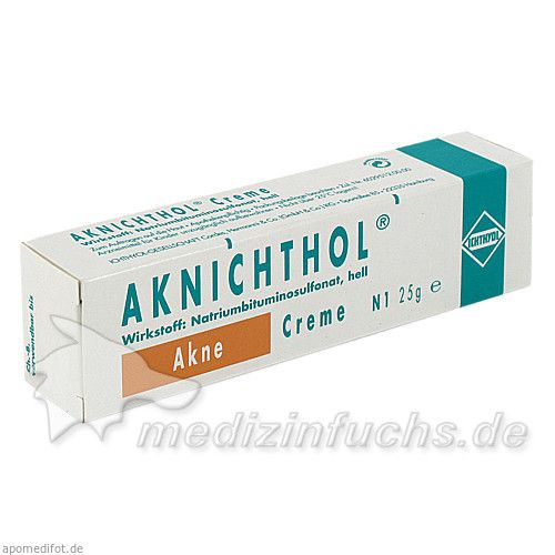 AKNICHTHOL CREME, 25 G