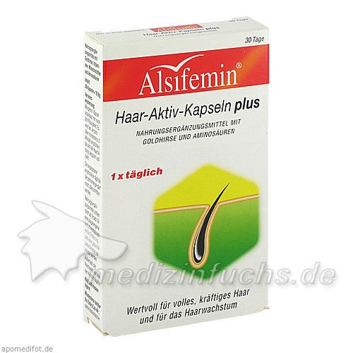 Alsifemin Haar-Aktiv-Kapseln plus, 30 ST