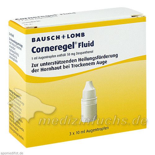 Corneregel Fluid Augentropfen, 3X10 ML