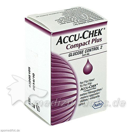 Accu-Chek Compact Plus Glucose Control 2, 4 ML