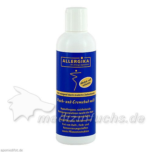 ALLERGIKA Dusch- und Cremebad mild, 200 ML