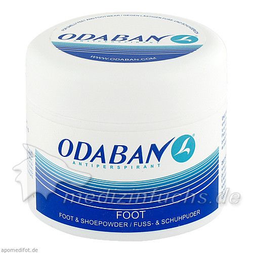 ODABAN Fuß- und Schuhpuder, 50 G