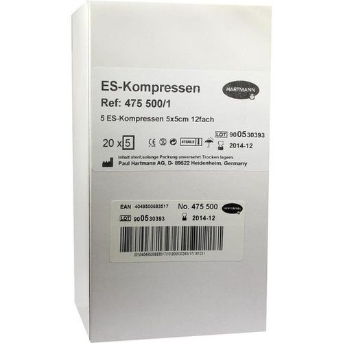 ES-Kompressen steril 5x5cm Großpackung, 20X5 ST