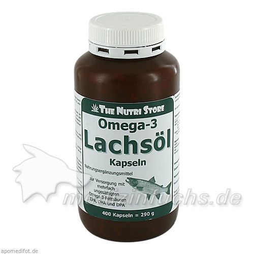 Omega-3 Lachsöl Kapseln, 400 ST