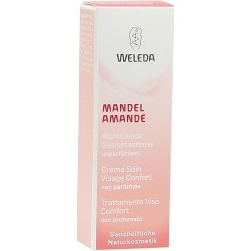 WELEDA Mandel wohltuende Gesichtscreme, 7 ML