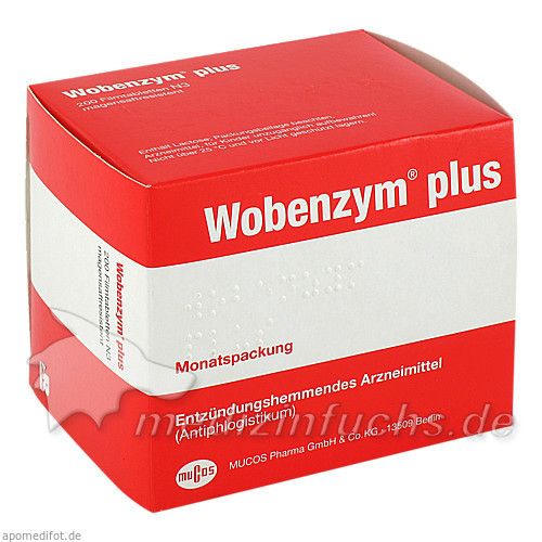 WOBENZYM Plus magensaftresistente Tabletten, 200 ST