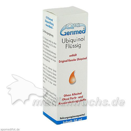 Q10 Gerimed Ubiquinol flüssig, 50 ML