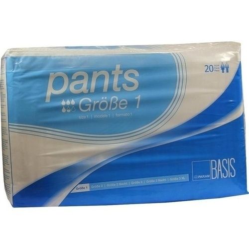 PARAM PANTS Basis Tag Gr.I, 20 ST