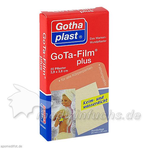 GoTa-Film plus 3.8cm x 3.8cm, 20 ST