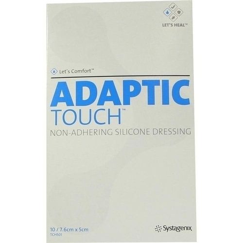 ADAPTIC Touch 7.6x5cm nichthaft. Silikon Wundaufl., 10 ST