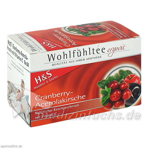 H&S Cranberry-Acerolakirsche, 20 ST