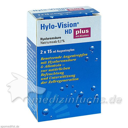 HYLO-VISION HD plus, 2X15 ML