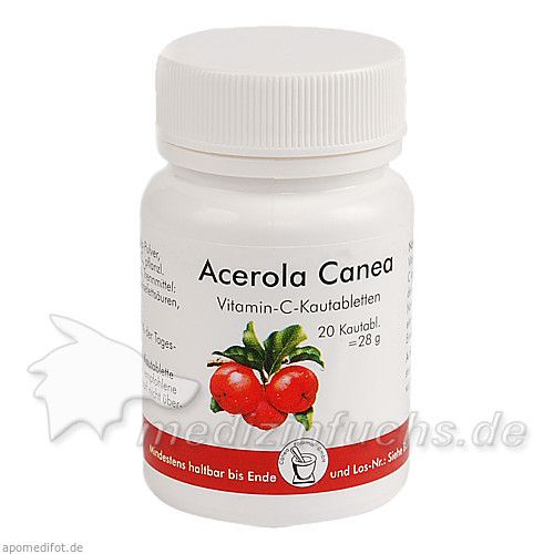ACEROLA CANEA Vitamin C Kautabletten, 20 ST