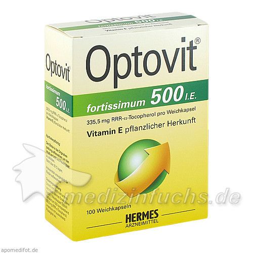 Optovit fortissimum 500, 100 ST