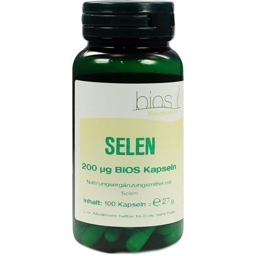 Selen 200ug Bios Kapseln, 100 ST