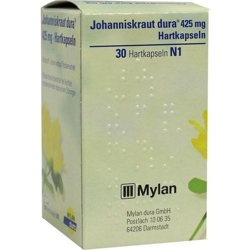 Johanniskraut dura 425mg Hartkapseln, 30 ST