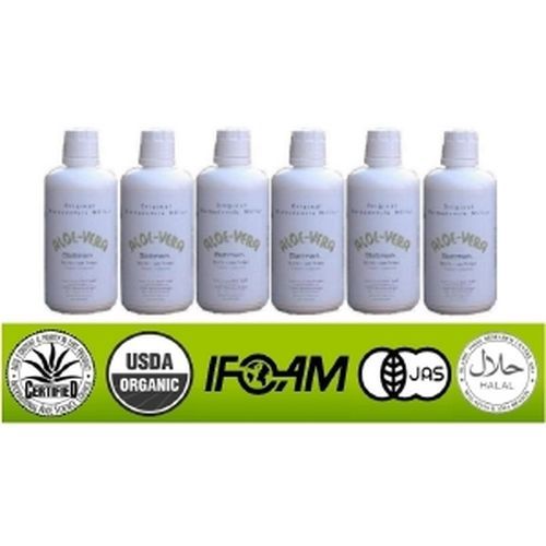 ALOE VERA SAFT naturtrüb aus Mexiko Direktimport, 6X1 L