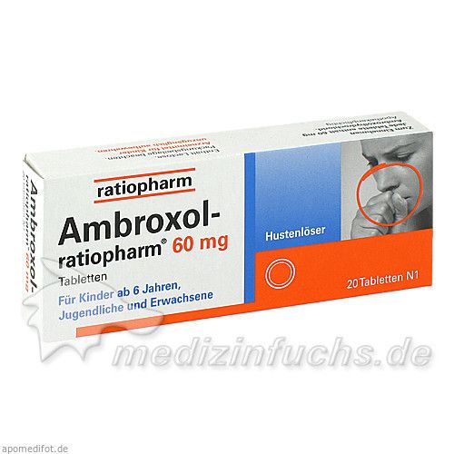 Ambroxol-ratiopharm 60mg Hustenlöser, 20 ST