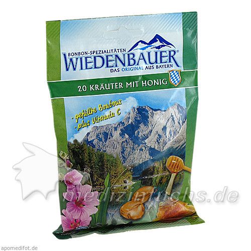 Husten-Bonbons Kräuter Wiedenbauer, 100 G