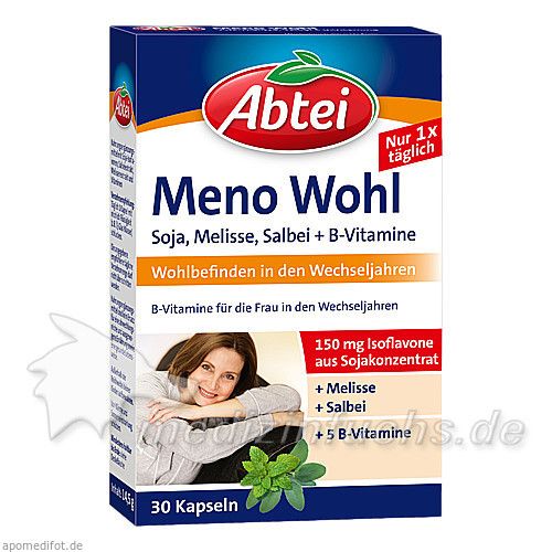 Abtei Meno Soja Plus Melisse + Salbei, 30 ST