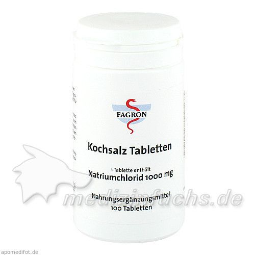 Kochsalz 1000mg Tabletten, 100 ST