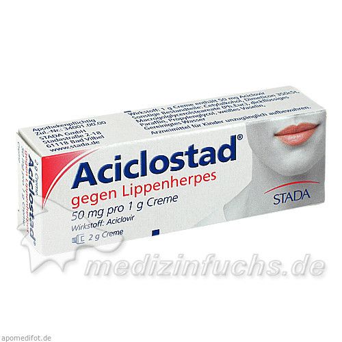 Aciclostad gegen Lippenherpes, 2 G
