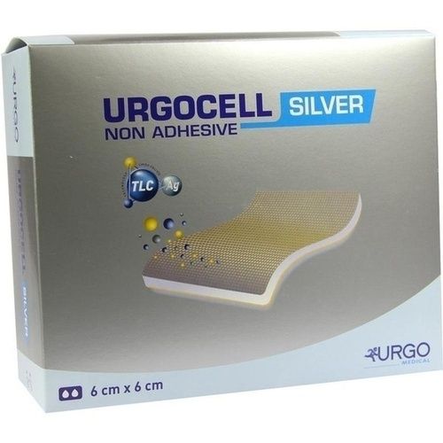 UrgoCell Silver non-adhesive 6x6cm, 10 ST