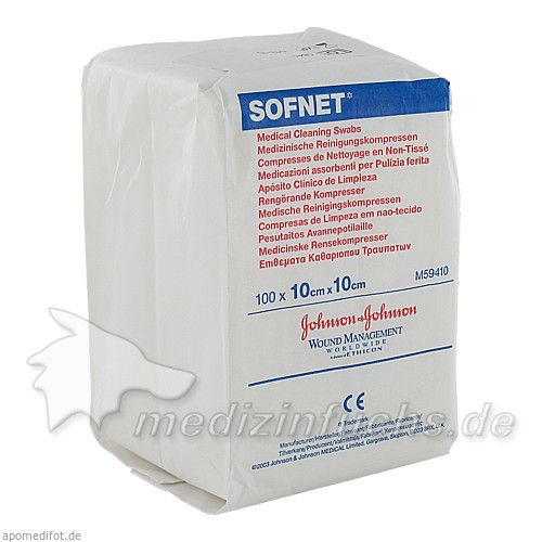 SOFNET STOMA 10X10 UNST, 100 ST