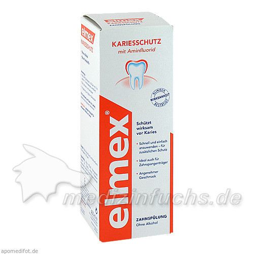 elmex Kariesschutz Zahnspülung, 400 ML