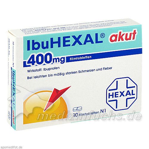 Ibuhexal akut 400, 10 ST