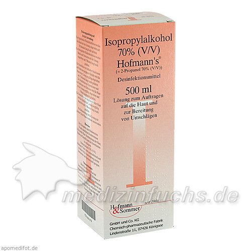 Isopropylalkohol 70% Hofmann's, 500 ML