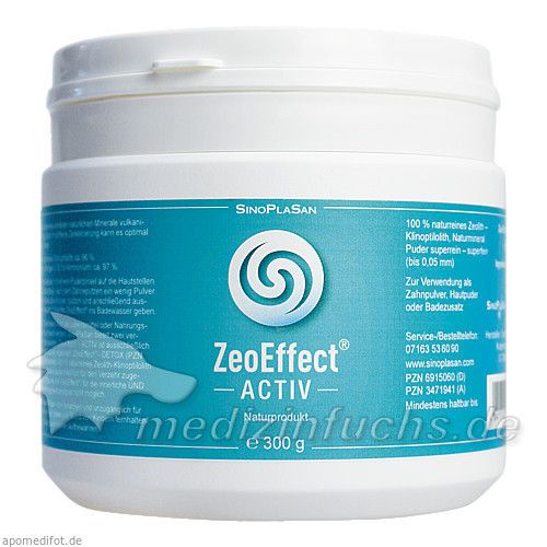 ZEOEFFEKT activ Clinoptilolith-Zeolith Pulver, 300 G