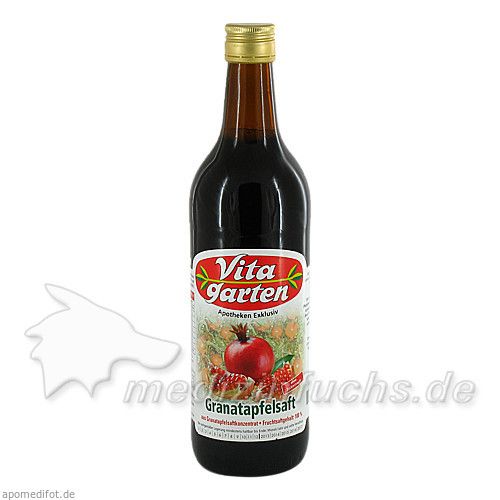 VITAGARTEN Granatapfelsaft, 750 ML