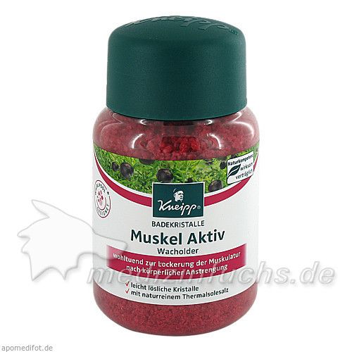 Kneipp Badekristalle Muskel Aktiv Wacholder, 500 G