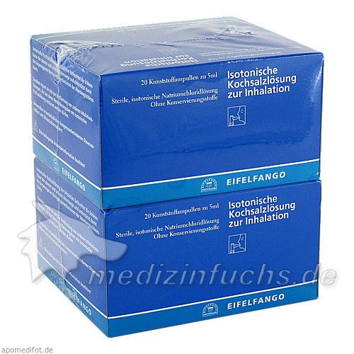 Isotonische Kochsalzlösung zur Inhalation, 40X5 ML