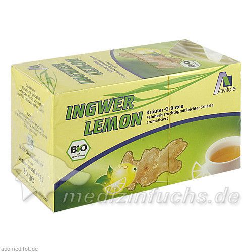 Ingwer Lemon Biotee, 20 ST