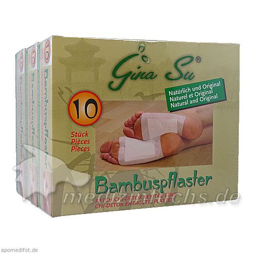 Bambuspflaster Gina Su Vitalpflaster, 30 ST