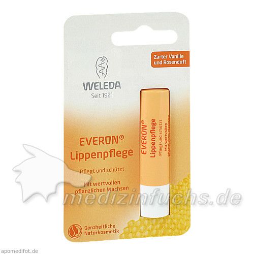 WELEDA Everon Lippenpflege, 4.8 G