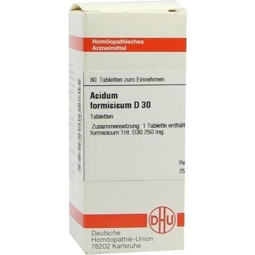 ACIDUM FORMIC D30, 80 ST