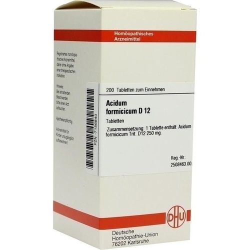 ACIDUM FORMIC D12, 200 ST