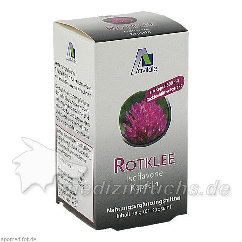 Rotklee Kapseln 500mg, 60 ST