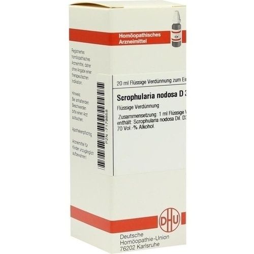 SCROPHULARIA NODOS D 3, 20 ML