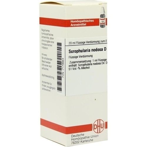 SCROPHULARIA NODOS D 6, 20 ML