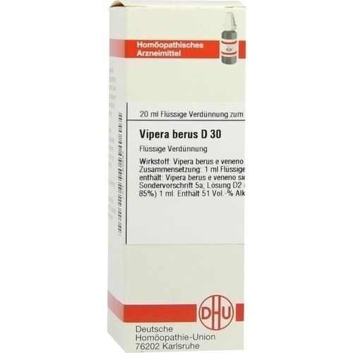 VIPERA BERUS D 30 Dilution, 20 ML